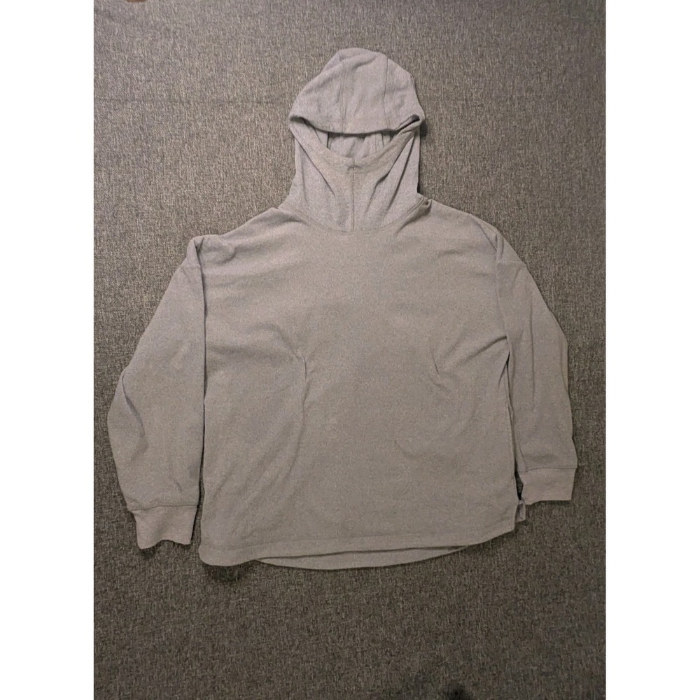 DIP Men's Hoodie Gray Long Sleeve Pullover Hooded Sweatshirt size XXL